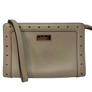 Kate Spade Beige Studded Wristlet